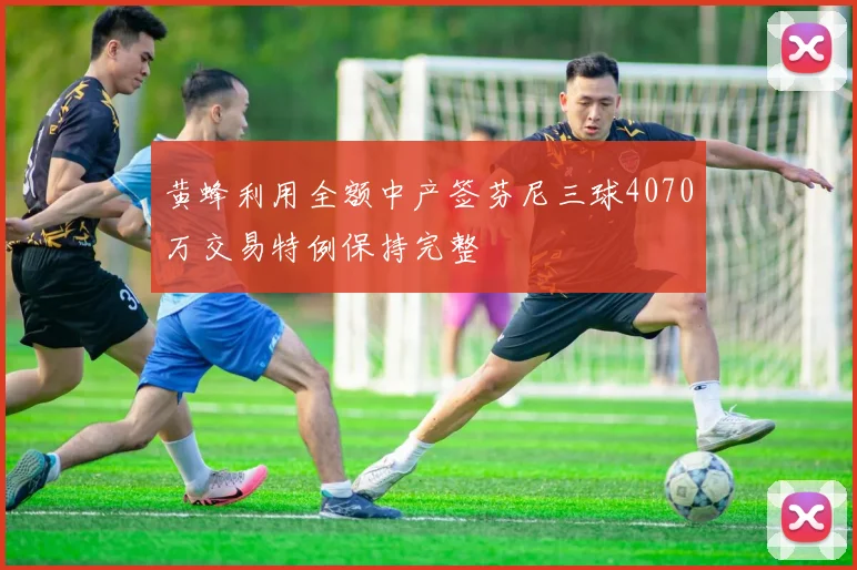 黄蜂利用全额中产签芬尼三球4070万交易特例保持完整